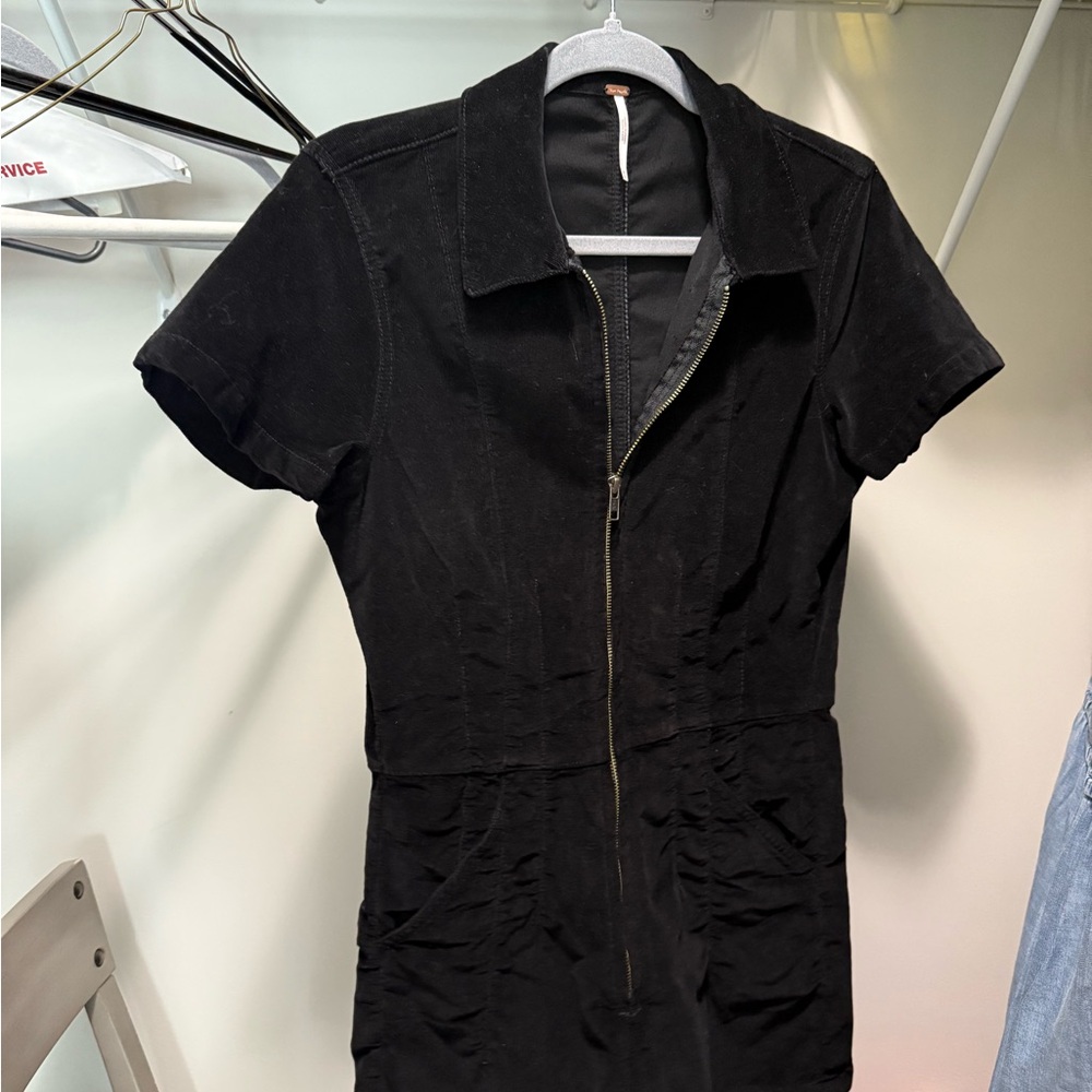 Free People Black Jumpsuit